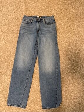 Levi's High Rise 94 Baggy Jeans - Light Blue Wash
